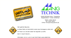 Desktop Screenshot of manig-technik.de
